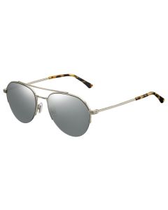 Tortoise Geometric Sunglasses
